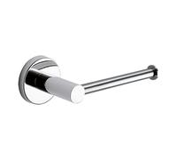 Gedy FELCE Plus Portarrollos Papel higiénico baño, Cromo, Acero Inoxidable, Adhesivo, sin Taladro, 15,5 x 7,8 x 5,6