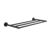 Gedy Estante para Toallas Felce Negro Mate
