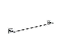 Gedy Fuji Toallero Barra Baño Pared 60cm Acero INOX AISI 304 Cromall Acabado Cromo Barra Ajustable, Tornillos y Biadhesivo