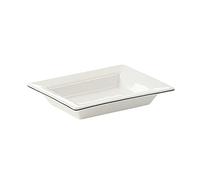 Gedy G-Lucrezia - Jabonera Blanca, componentes Fabricados en cerámica, Medidas 2,2 x 13 x 10 cm y Peso 0,202 kg, diseño R&S, única