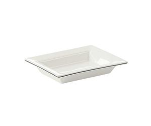 Gedy G-Lucrezia - Jabonera Blanca, componentes Fabricados en cerámica, Medidas 2,2 x 13 x 10 cm y Peso 0,202 kg, diseño R&S, única