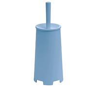 Gedy G-Oscar - Escobilla de baño de Apoyo, Color Celeste, 35 x 13 x 13 cm, Peso 0,396 kg, escobilla de baño con cerdas Fabricada con resinas termoplásticas, diseño R&S