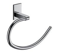 Gedy G-Singapore - Toallas de Anillo, Color Cromado, Porta toallitas de Acero Inoxidable y cromall, 10 años de garantía, diseño R&S, Medidas 16,3 x 22,3 x 6,6 cm, Inoxidable, cromada, única