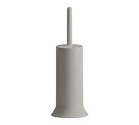 Gedy Gris Claro, G-Peter, Medidas y Peso: 41 x 14 x 14 cm y 0,3 kg, escobilla de Inodoro Fabricada en resinas termoplásticas, escobilla de baño diseño de I+D, única