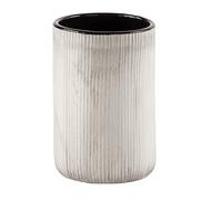 Gedy Gris, G-Naomi, Baño, Porta Cepillo de Cerámica, 2 Años de Garantía, Diseño R&S, Medidas 11, 5X7,5 cm, Único