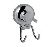 Gedy Hot Percha doble ventosa Cromo