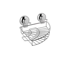 Gedy Hot Porta objetos angular ventosa Cromo