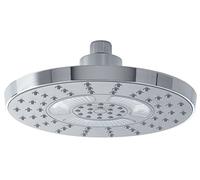 Gedy Light Rociador de Ducha de 1 Jet, Plástico, ABS y San, Cromo, 20.50x20.50x8.00 cm