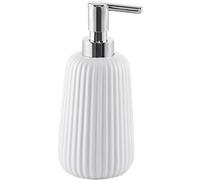 Gedy Marika Dosificador De Jabón, Cerámica, Blanco, 8 X 8 X 18