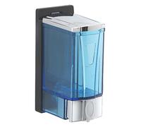 Gedy Marlin Dispensador jabon Ducha con Capacidad de 300 ml, Cromo, Resinas termoplásticas, 6 x 9 x 14,5