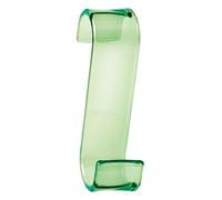 Gedy Merlino Percha Toalla Radiador Resina Verde Ácido | L3,2 x P6,7 x H11,7 cm | Gancho | Enganche directo, sin taladro | Resina termoplástica