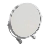 Gedy Monica Espejo de Aumento, Espejo Maquillaje; 2 Caras, 5X, Cromo, Metal y Cristal, 17,2 x 3,9 x 17,5