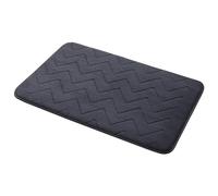 Gedy Mousse Alfombra de baño, Antideslizante, Poliéster, 60 x 40, Antracita