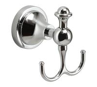 Gedy Percha doble Nevis Cromo