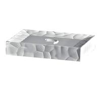 Gedy New Martina Jabonera, Cerámica, Blanco, 13 x 9 x 2,3