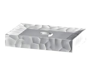 Gedy New Martina Jabonera, Cerámica, Blanco, 13 x 9 x 2,3