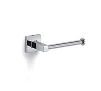 Gedy Olimpo Portarrollos Baño Pared Acero INOX Cromo | L15,2xP6,8xH4,5cm | Brazo abierto | Tornillos o cola