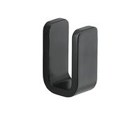 Gedy Outline Percha, Latón, Negro, 3X 4,6X 7