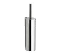 Gedy PERSEO Escobillero baño wc de pared o suelo, Latón, Cromo, 9 x 9 x 39