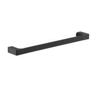 Gedy PIRENEI Toallero baño, Toallero Pared, 45,1 x 6,6 x 2,6, Negro Mate, Latón