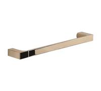 Gedy PIRENEI Toallero baño, Toallero Pared, 45,1 x 6,6 x 2,6, Oro, Tratamiento PVD, Latón
