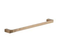 Gedy PIRENEI Toallero baño, Toallero Pared, 60 x 6,6 x 2,6, Oro Mate, Tratamiento PVD, Latón