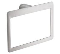 Gedy PIRENEI Toallero baño, Toallero Pared, Toallero argolla, Cepillado, Latón, 23 x 5,1 x 15,1