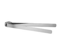 Gedy PIRENEI Toallero de baño Pared Doble, Cepillado, Latón, 35,9 x 4,6 x 3,3