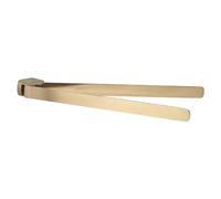 Gedy PIRENEI Toallero de baño Pared Doble, Oro Mate, Tratamiento PVD, Latón, 35,9 x 4,6 x 3,3