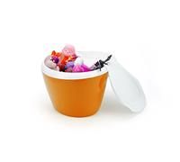 Gedy - Porta-Objetos Baño Da-Dam Blco/Naranja (DD059300900)