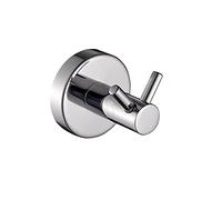 Gedy Project Colgador Toalla baño Doble, Acero INOX AISI 304, Cromo, 5,3 x 6 x 5,3