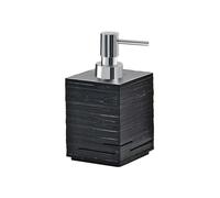 Gedy QU811400300 Dosificador De Jabón, Negro, 8.2x8.2x16