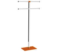 Gedy Ra316700000 Toallero De Pie , Naranja, 40.4X15.5X83X7