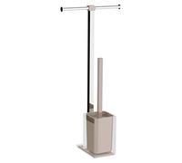 Gedy Rainbow Columna de Pie, Acero Inoxidable, Transparente/Beige, 25.7x16x58.8