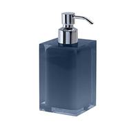 Gedy Rainbow Dispensador de jabón, Resina, Azul Petroleo, 7 x 7 x 16,2, Capacidad de 210 ml