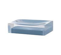 Gedy Rainbow Jabonera, Resina, Celeste, 11 x 7 x 3