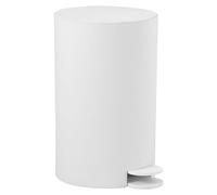 Gedy Sharon Papelera con pedal y tapa 3 litros Blanco Mate