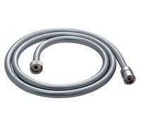 Gedy Silver 00 Flexo de Ducha, Plata, 1,4x1,4x150