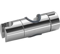 Gedy Slider Soporte móvil para Barra de Ducha, Gris, 4x12x4 cm