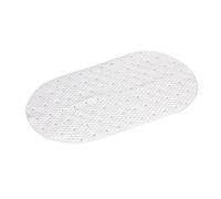 Gedy Solid Alfombra Antideslizante baño-Ducha 69 x 38, PVC, Blanco | Alfombrilla de PVC con ventosas antideslizantes. Ausencia de sustancias tóxicas y posibilidad de lavarlo en lavadora a máximo