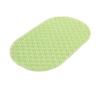 Gedy Solid Alfombra Antideslizante baño-Ducha 69 x 38, PVC, Transparente-Verde