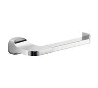 Gedy Stelvio Portarrollos Papel higiénico baño, Cromo, Acero Inoxidable, 16,4 x 7 x 3,4