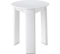 Gedy Trio Taburete de Tres Patas, ABS, Blanco, 33x33x40 cm