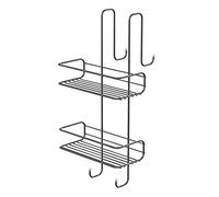 Gedy Tito Porta Objetos de Ducha, Cromo, 24x22x49