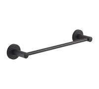 Gedy Toallero Barra 35 cm Felce Plus Negro Mate