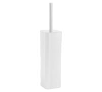 Gedy Tonga Escobillero baño, Escobilla baño, Blanco Mate, Acero Inoxidable, 8,3 x 8,3 x 38
