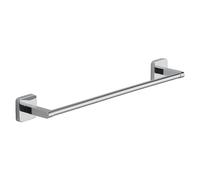 Gedy Tonga Toallero Barra Baño Pared 45cm Acero INOX y Cromall Acabado Cromo, Portatollas con Tornillos y Biadhesivo Carga 7kg