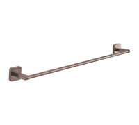 Gedy Tonga Toallero Barra Baño Pared 60cm Acero INOX y Cromall® Oro Rosa PVD, Portatollas con Tornillos y Biadhesivo Carga 7kg