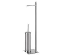 Gedy Trilly Columna Portarrollos y escobillero Cepillado