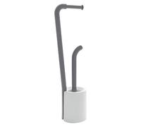 Gedy Wendy Columna De Pie, Resina, Blanco y Gris, 16x20.4x69.80 cm